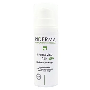 Riderma crema viso 24h formula plus 50 ml