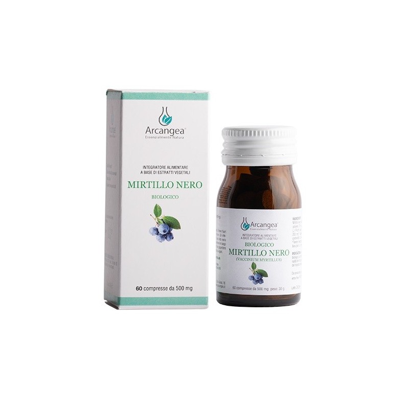 Mirtillo nero biologico 60 compresse