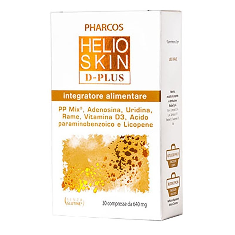 Helioskin d-plus pharcos 30 compresse