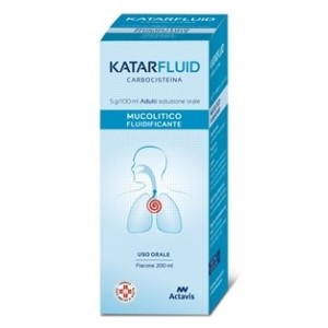 Katarfluid ad soluzione orale 200 ml 5 g/100 ml