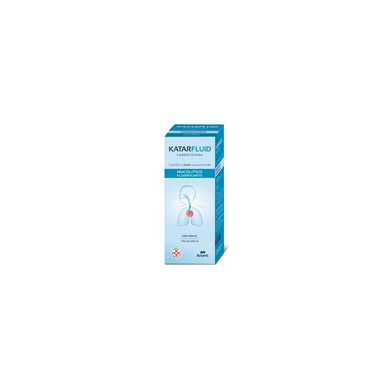 Katarfluid ad soluzione orale 200 ml 5 g/100 ml