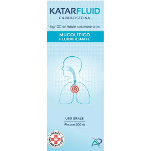 Katarfluid ad soluzione orale 200 ml 5 g/100 ml