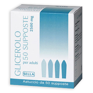 Glicerolo sella ad 50 supp 2.250 mg