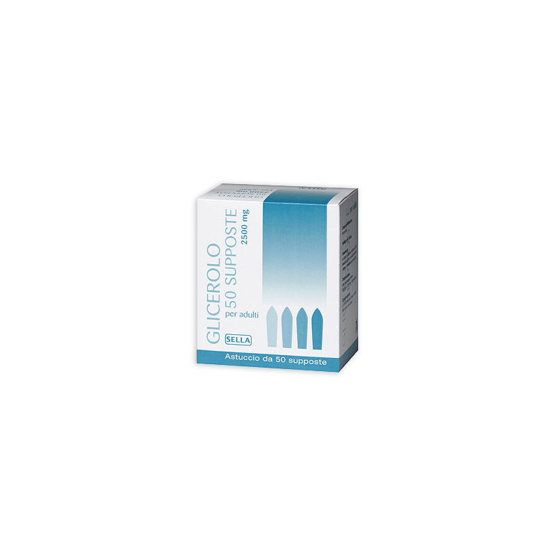 Glicerolo sella ad 50 supp 2.250 mg