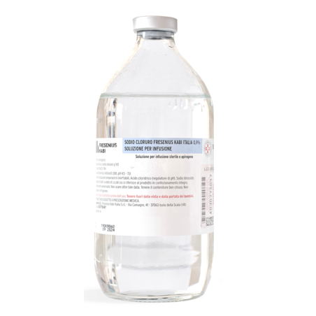 Sodio cloruro fresenius kabi italia 1 flacone ev 500 ml 0,9%