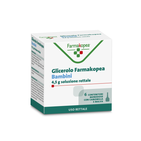 Glicerolo farmakopea bb 6 microclismi 4,5 g con camomillae malva Glicerolo farmakopea bb 6 microclismi 4,5 g con camomillae malva
