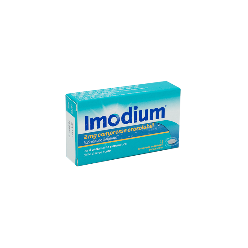 Imodium 12 compresse orosol 2 mg Imodium 12 compresse orosol 2 mg