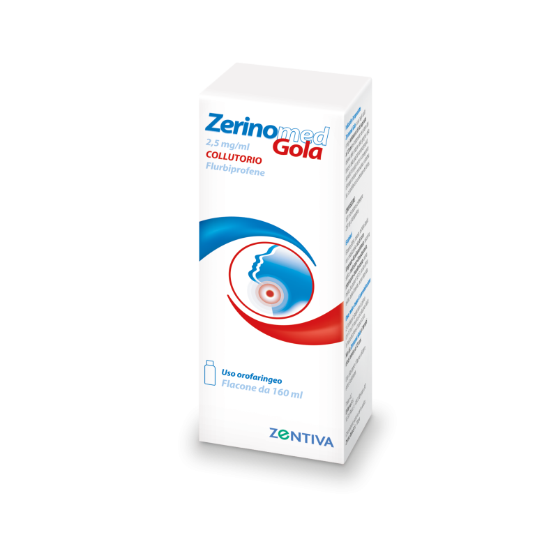 Zerinomed gola collutorio 160 ml 0,25%