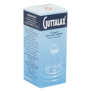 Guttalax orale gocce 15 ml 7,5 mg/ml