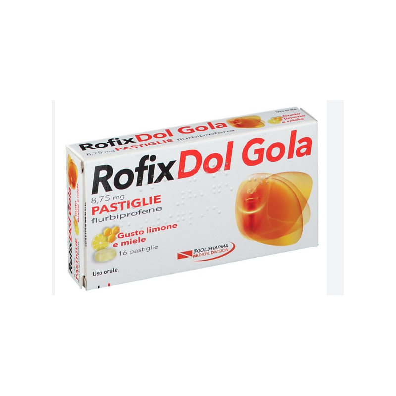 Rofixdol gola 16 pastiglie 8,75 mg limone miele