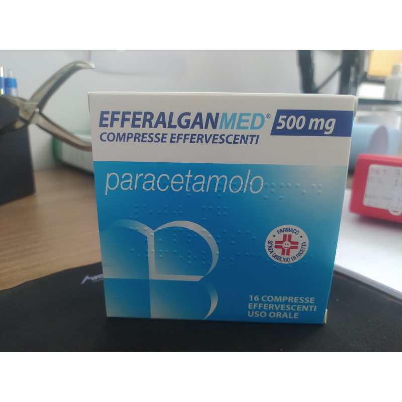 Efferalganmed 16 compresse eff 500 mg Efferalganmed 16 compresse eff 500 mg