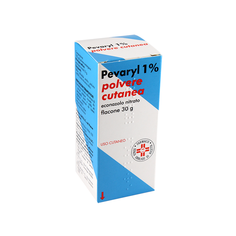Pevaryl polvere cutanea 30 g 1%