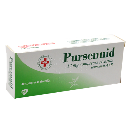 Pursennid 40 compresse riv 12 mg