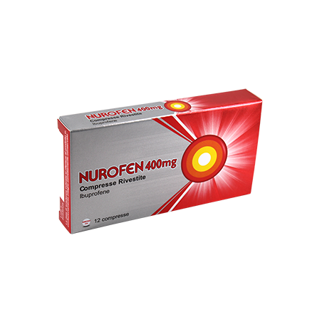 Nurofen 12 compresse riv 400 mg blister pvc/alluminio