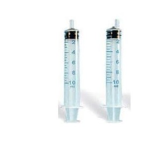 Siringa plastica senza ago sterile 50cc ecc