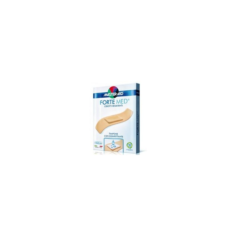 Cerotto master-aid forte med medio 100 pezzi