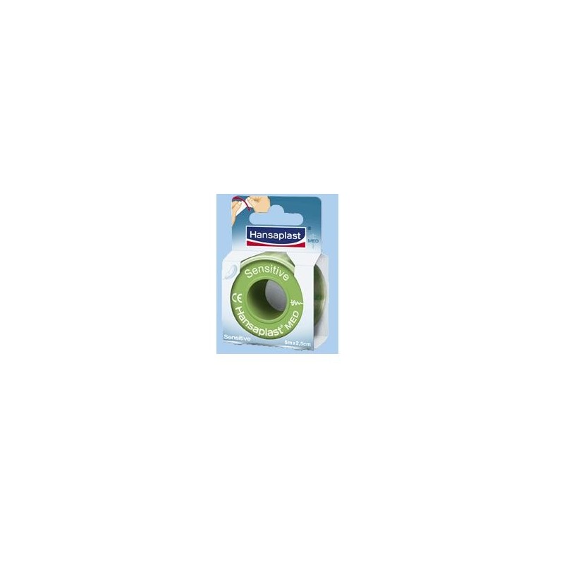 Cerotto rocchetto hansaplast sensitive 5mx2,50cm 1 pezzo