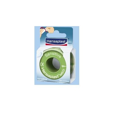 Cerotto rocchetto hansaplast sensitive 5mx2,50cm 1 pezzo