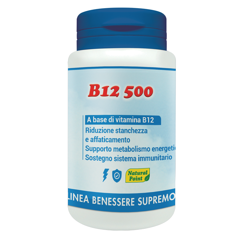B12 500 cianocobalamina 100 capsule vegetali B12 500 cianocobalamina 100 capsule vegetali