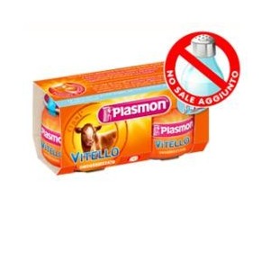 Plasmon omogeneizzato vitello 120 g x 2 pezzi