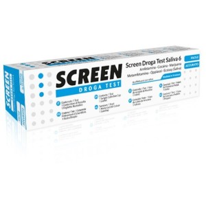 Screen droga test salivare 6 droghe test antidroga saliva