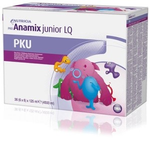 Pku anamix junior liquid frutti bosco 36 pezzi
