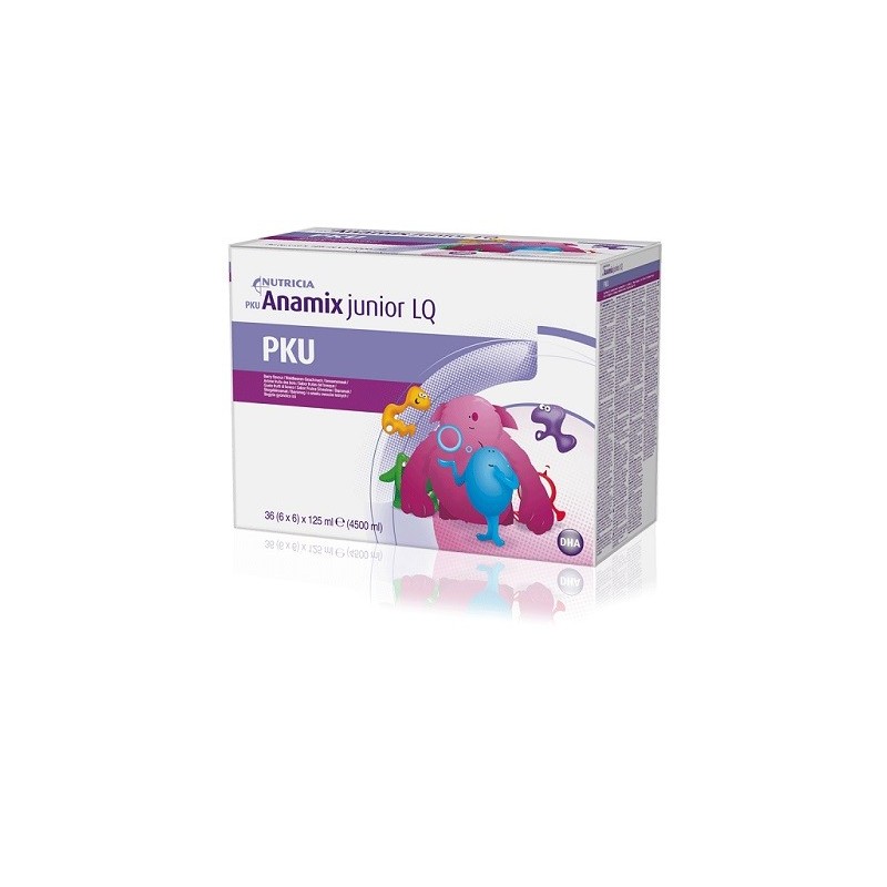 Pku anamix junior liquid frutti bosco 36 pezzi