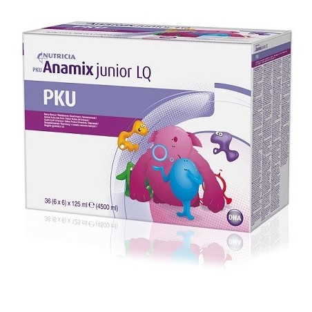 Pku anamix junior liquid frutti bosco 36 pezzi