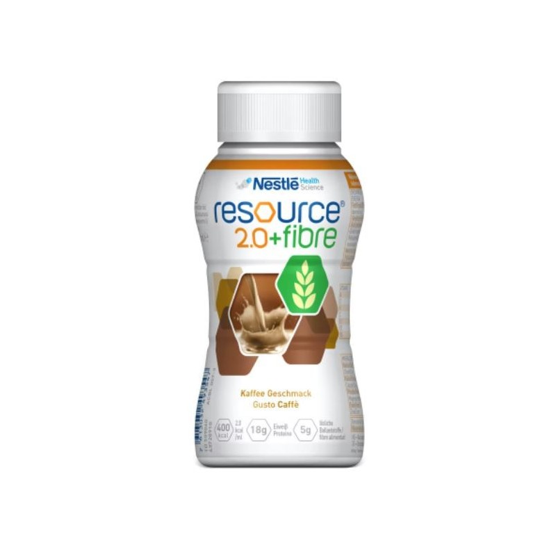 Resource 2,0 + fibre caffe' 200 ml