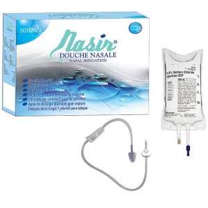 Nasir doccia nasale con soluzione fisiologica isotonica 6 sacche 500 ml + 1 blister