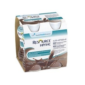 Resource hp/hc cioccolato 4 bottiglie 200 ml