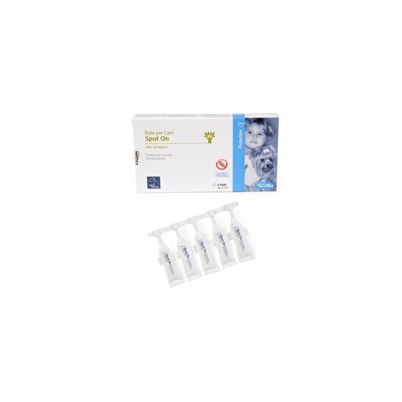 Protection spoton cane 0-10 kg 5 x 3 ml