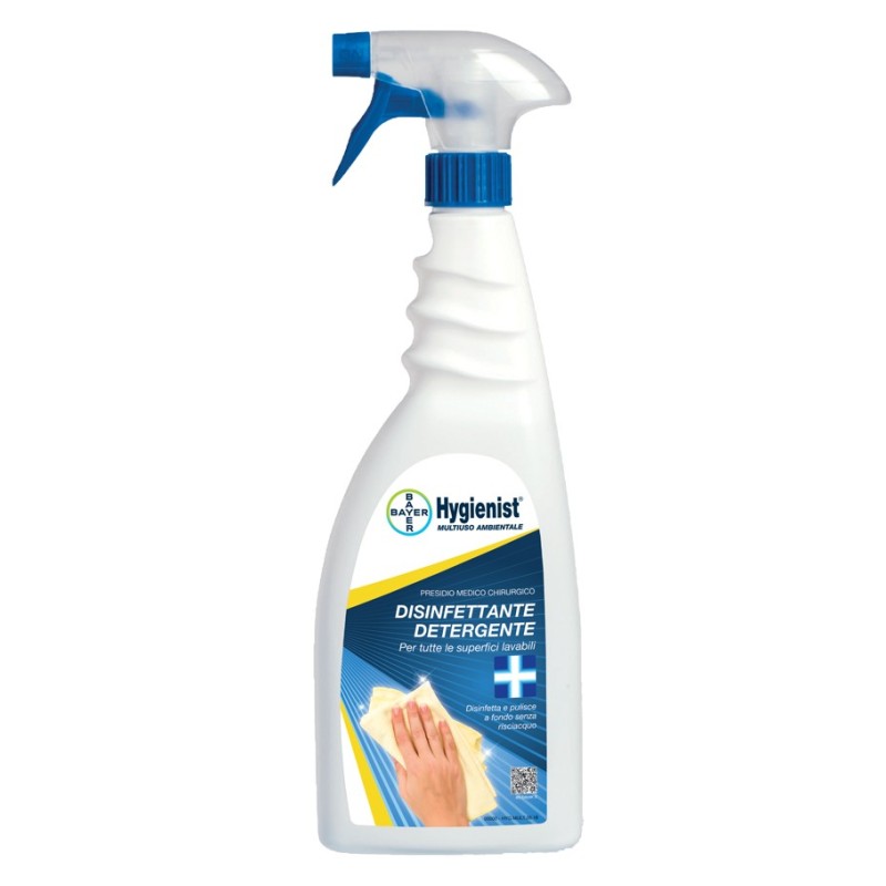 Hygienist multiuso ambientale disinfettante detergente 750 ml Hygienist multiuso ambientale disinfettante detergente 750 ml