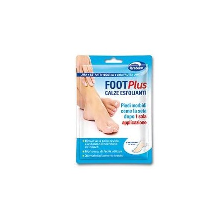 Uraderm foot plus calze esfolianti 2 pezzi da 20 ml