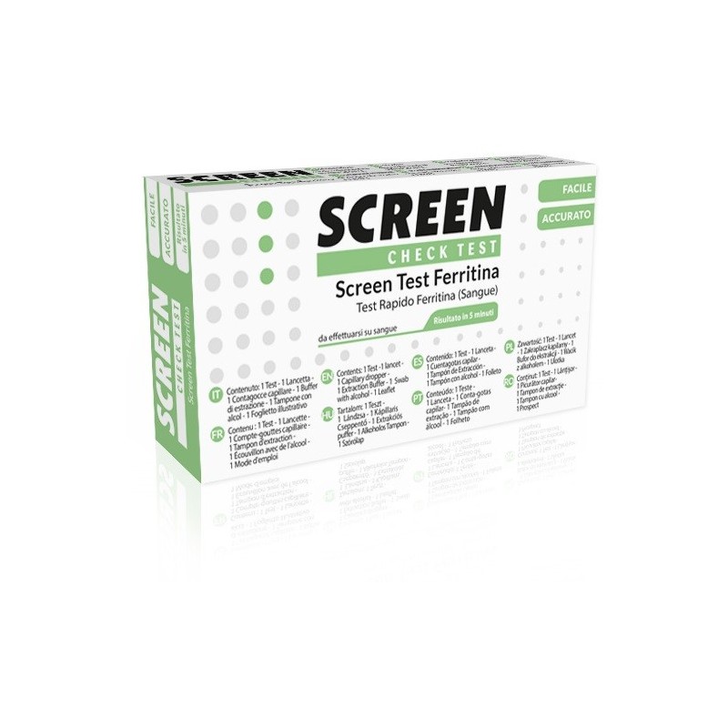Screen test rapido anemia/ferritina