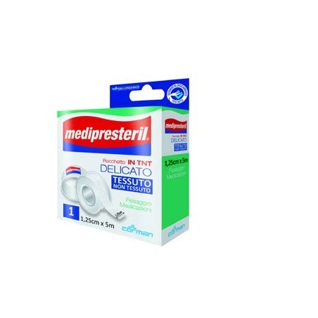 Cerotto in rocchetto tnt medipresteril delicato m5x1,25cm