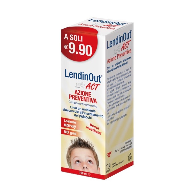 Lendinout act azione preventiva spray 100 ml