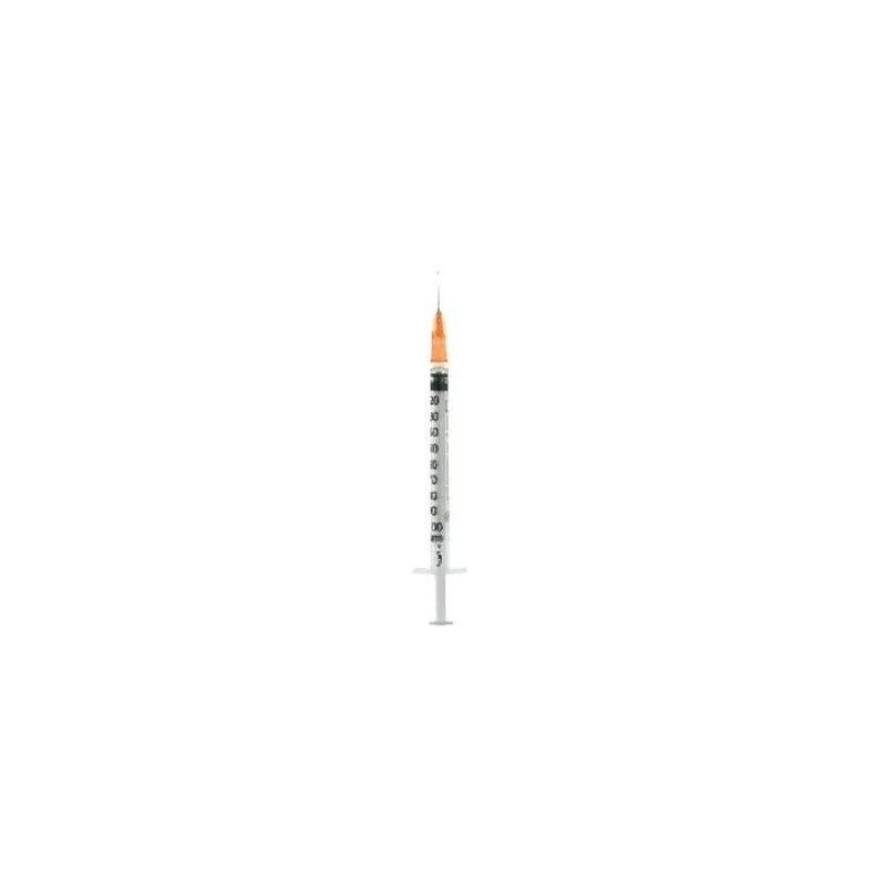 Siringa per insulina extrafine 1ml 100 ui ago removibile 26gauge 0,45x12 mm 1 pezzo