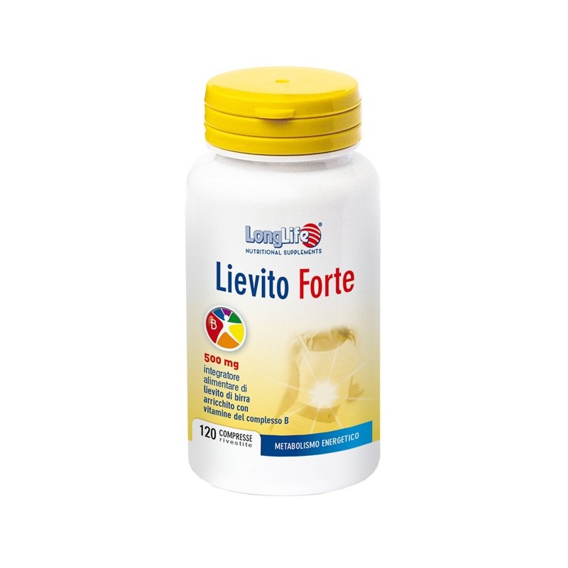 Longlife lievito forte 120 compresse Longlife lievito forte 120 compresse