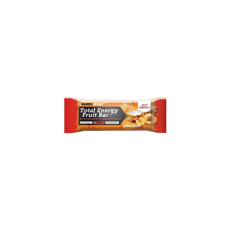 Total energy fruit bar yellow fruit 1 pezzo Total energy fruit bar yellow fruit 1 pezzo