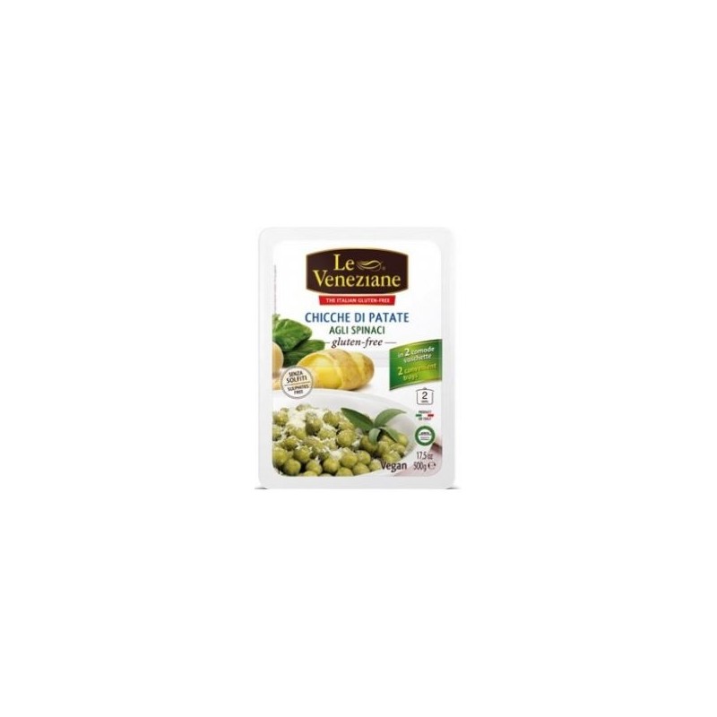 Le veneziane chicche di patate agli spinaci 500 g