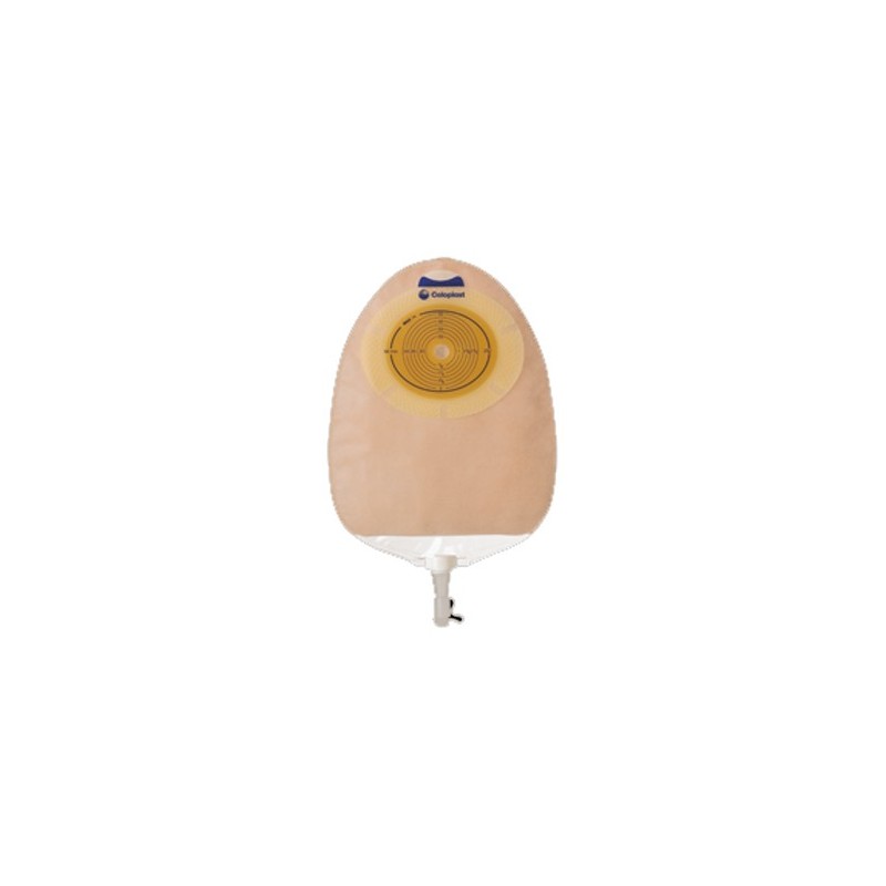 Sacca ricoperta in tnt sistema monopezzo per urostomia con multichamber sensura ritagliabile 10/76 mm maxi 400 ml 30 pezzi Sacca ricoperta in tnt sistema monopezzo per urostomia con multichamber sensura ritagliabile 10/76 mm maxi 400 ml 30 pezzi