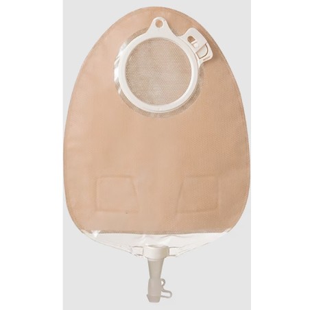Sacca per urostomia con multichamber trasparente sistema a 2pezzi sensura click 40 mm maxi 550 ml 30 pezzi