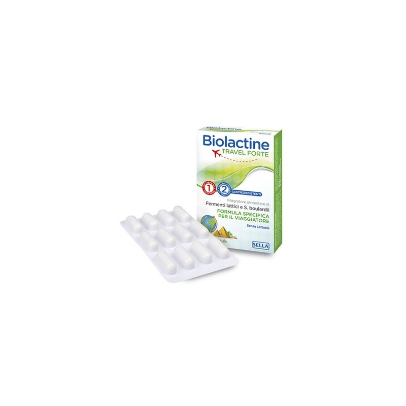 Biolactine travel forte 24 capsule Biolactine travel forte 24 capsule