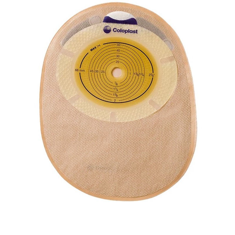 Sacca per colostomia chiusa convex light ricoperta in tnt foro ritagliabile 15/43 midi capacita' 500ml 10 pezzi Sacca per colostomia chiusa convex light ricoperta in tnt foro ritagliabile 15/43 midi capacita' 500ml 10 pezzi