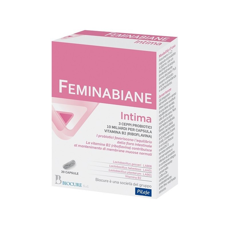 Feminabiane intima 20 capsule Feminabiane intima 20 capsule