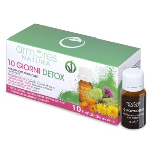 Armores natura 10 giorni detox 10 flaconcini da 10 ml