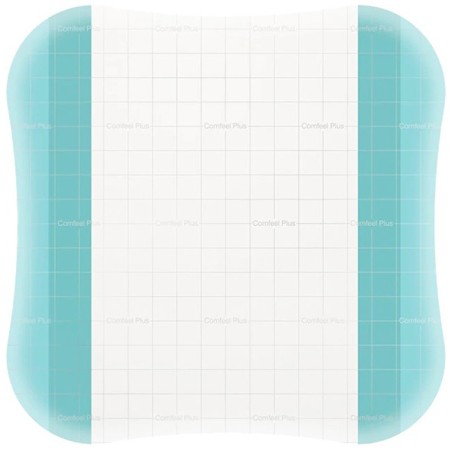 Medicazione speciale attiva trasparente con idrocolloide comfeel plus 20x20 cm 5 pezzi Medicazione speciale attiva trasparente con idrocolloide comfeel plus 20x20 cm 5 pezzi
