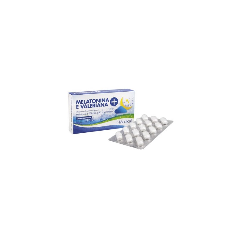 Melatonina valeriana+ 30 compresse Melatonina valeriana+ 30 compresse