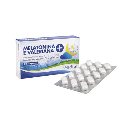 Melatonina valeriana+ 30 compresse Melatonina valeriana+ 30 compresse